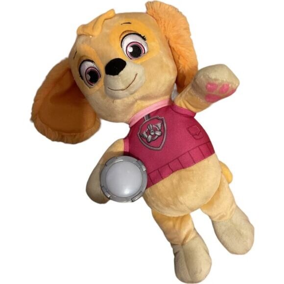 ️Paw Patrol Snuggle Up Skye Plush with Flashlight and Sounds Tested Works 12" - Picture 7 of 7